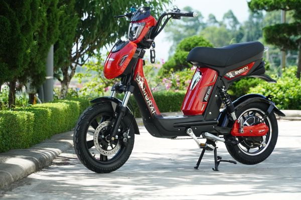 Xe đạp điện DK Bike 1 yên Samurai phanh đĩa vành đúc