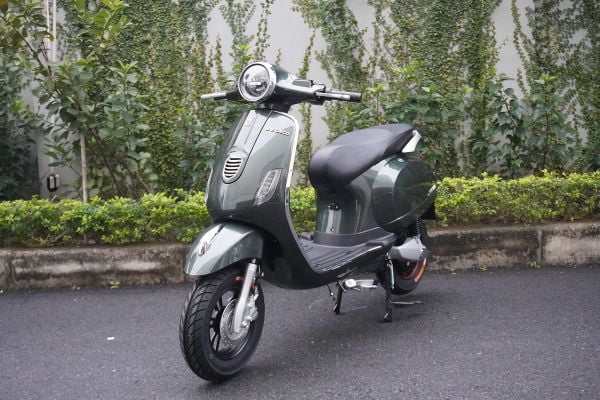 Xe điện JVC Vespa IX S vành đúc phanh đĩa