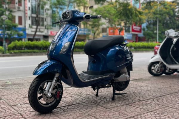 Xe Máy Điện dáng vespa Washi vành đúc 