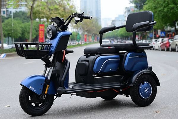 Xe máy điện 3 bánh cho người già City Rider