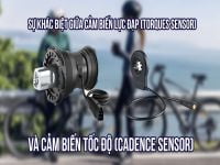 Sự khác biệt giữa cảm biến lực đạp (torque sensor) và cảm biến tốc độ (cadence sensor) trong mẫu xe đạp trợ lực điện ADO